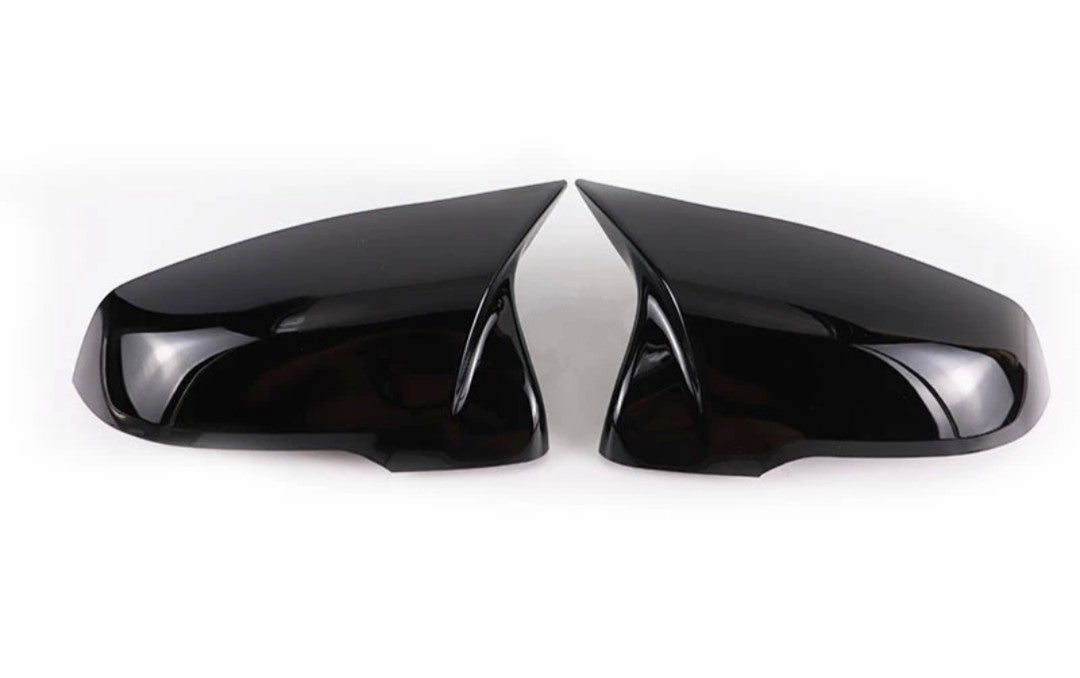 BMW M-look Glossy Black Mirrors Caps for BMW 3 Series F30 - 2010 to 2019