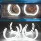 LED Angel Eyes Kit Headlights for BMW 3 Series E36 - '91 to '00
