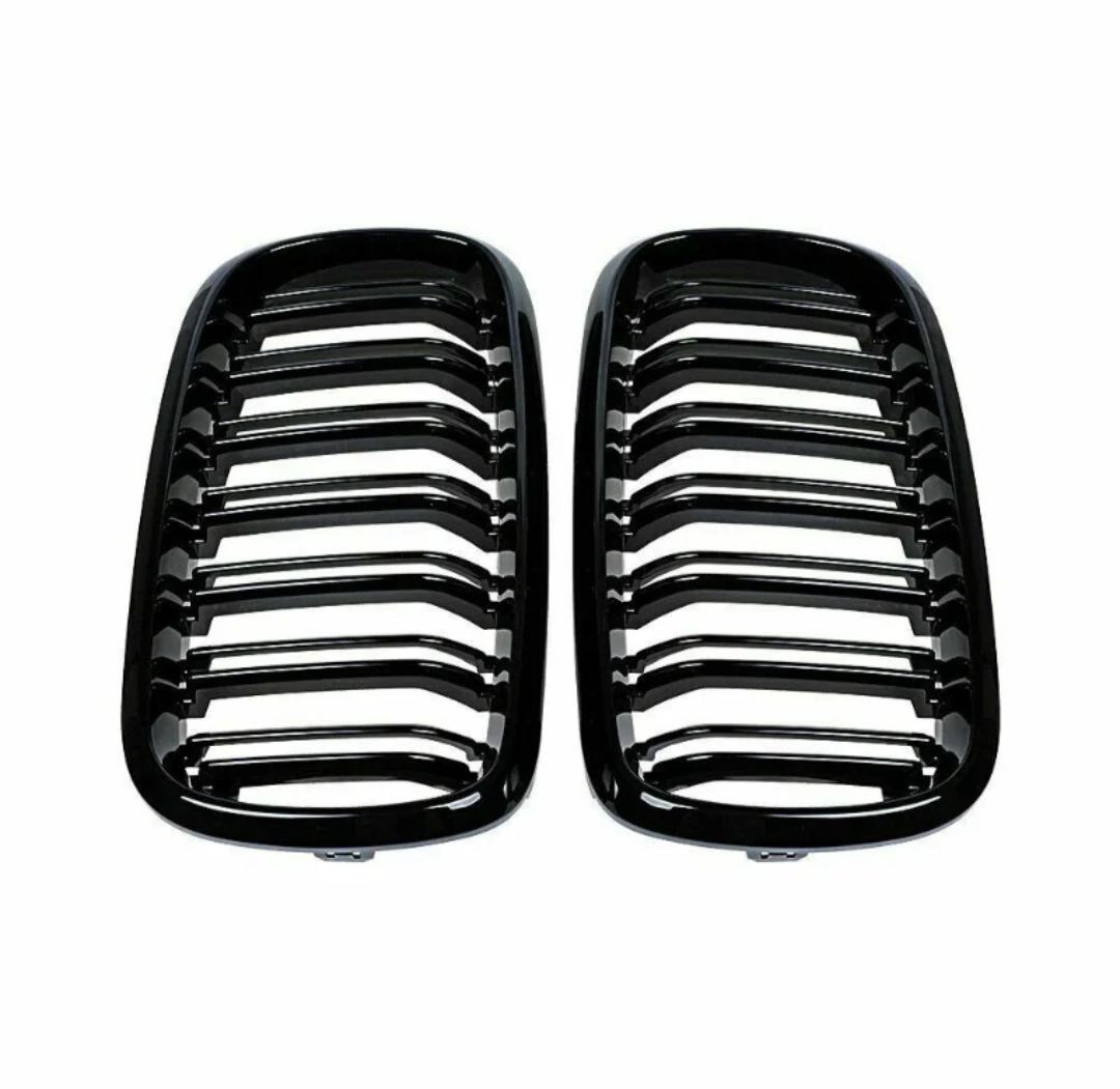 BMW X6 F16 Black Front Kidney Grill (2014 to 2018) BMW Euro Premium Parts