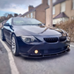 Black Front Grilles for BMW 6 Series E63 E64 (2003 to 2010)