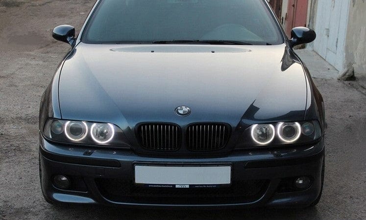 LED Angel Eyes Kit Headlights for BMW 5 Series E39 - '97 to '03