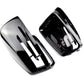 Glossy black mirror caps for Mercedes E-Class W212 (2010 to 2015)