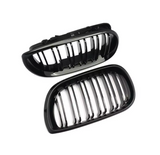 Black Front Kidney Grilles for BMW 3 Series and M3 E46 (1997 to 2005) BMW Euro Premium Parts