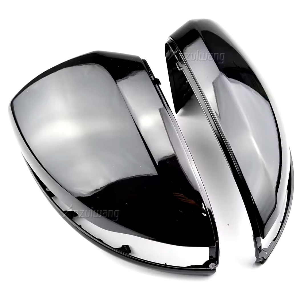 Glossy black side mirror caps for Mercedes GLC X253 (2015 to 2022)