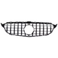Black Front Panamericana AMG GTR grille for Mercedes C-Class W205 (2014 to 2018)