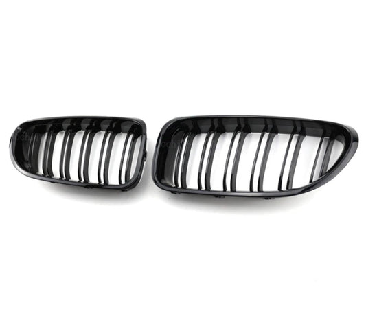 Black Front Kidney Grilles M6 Competition-look for BMW 6 Series F06 F12 F13 (2010 to 2018)