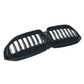 Black front kidney grilles M3 Competition-look for BMW 3 Series G20 (2019 to 2022)
