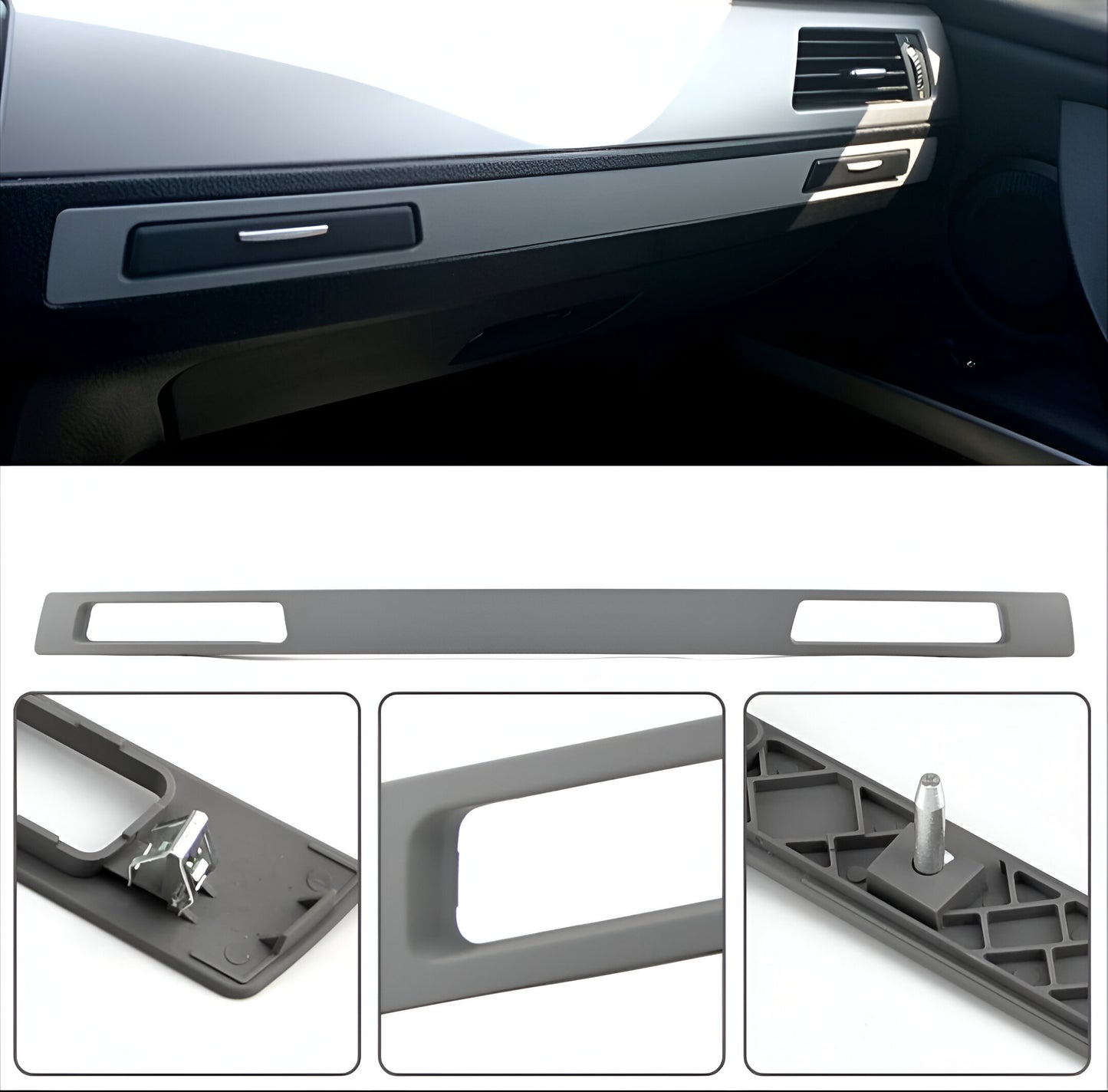 Interior passenger cupholder trim for BMW 3 Series E90 (2005 - 2012)