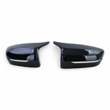 BMW 3 Series G20 M3-look Glossy Black Side Mirror Caps - 2019 to 2023 BMW Euro Premium Parts