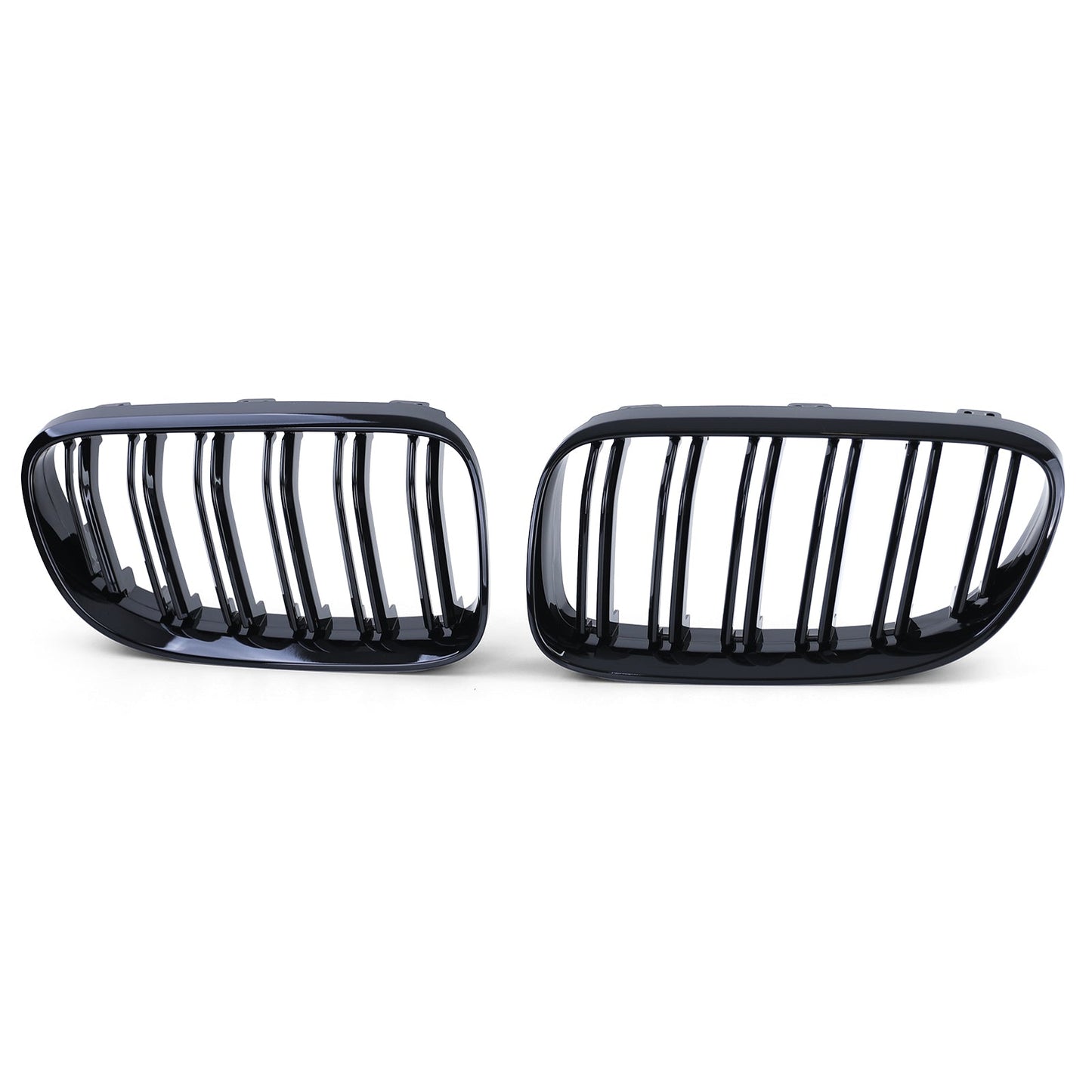 Black front grilles for BMW 3 Series E90 E91 M3-look - 2007 to 2014