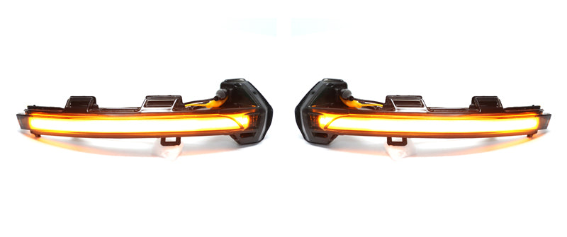 Dynamic sequential LED mirror turn signals for Volkswagen Golf Mk7 (2011 to 2018)