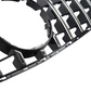 Black Front Panamericana AMG GTR grille for Mercedes C-Class W205 (2014 to 2018)
