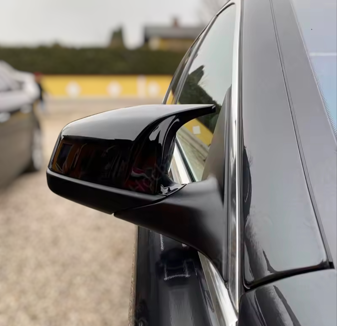 M6 Competition-look Glossy Black Mirror Caps for BMW 6 Series F13 (2010 to 2018)