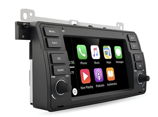 Apple Carplay/Android Auto retrofit kit for BMW 3 Series and M3 E46 (1998 to 2005)