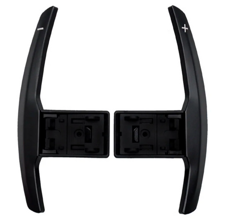 Aluminum Paddle Shifters for BMW X5 F15 (2013 to 2017) BMW Euro Premium Parts Steering wheel paddles Black