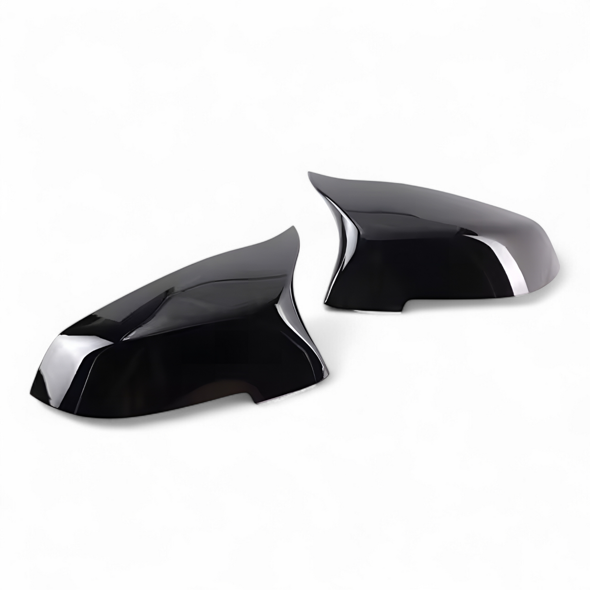 M5 Competition-look Glossy Black Mirror Caps for BMW 5 Series F10 (2010 to 2018) BMW Euro Premium Parts