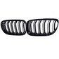 Black Front Kidney Grilles M3-look for BMW 3 Series E90 E91 (2006 to 2012)