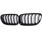 Black Front Kidney Grilles M3-look for BMW 3 Series E90 E91 (2006 to 2012)