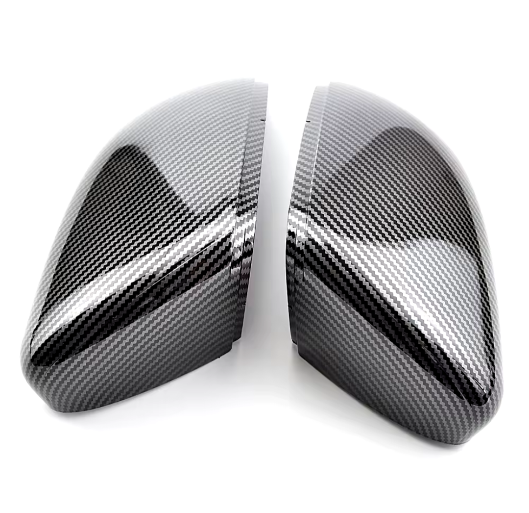 Carbon look mirror caps for VW Golf Mk6 (MY 2008-2016)