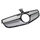 Diamond front grille for Mercedes C-Class W204 (2007 to 2014)