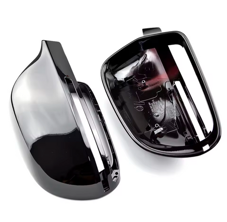 Glossy black mirror caps for Audi A5 B8 and B8.5 (2007 to 2016) Audi Euro Premium Parts