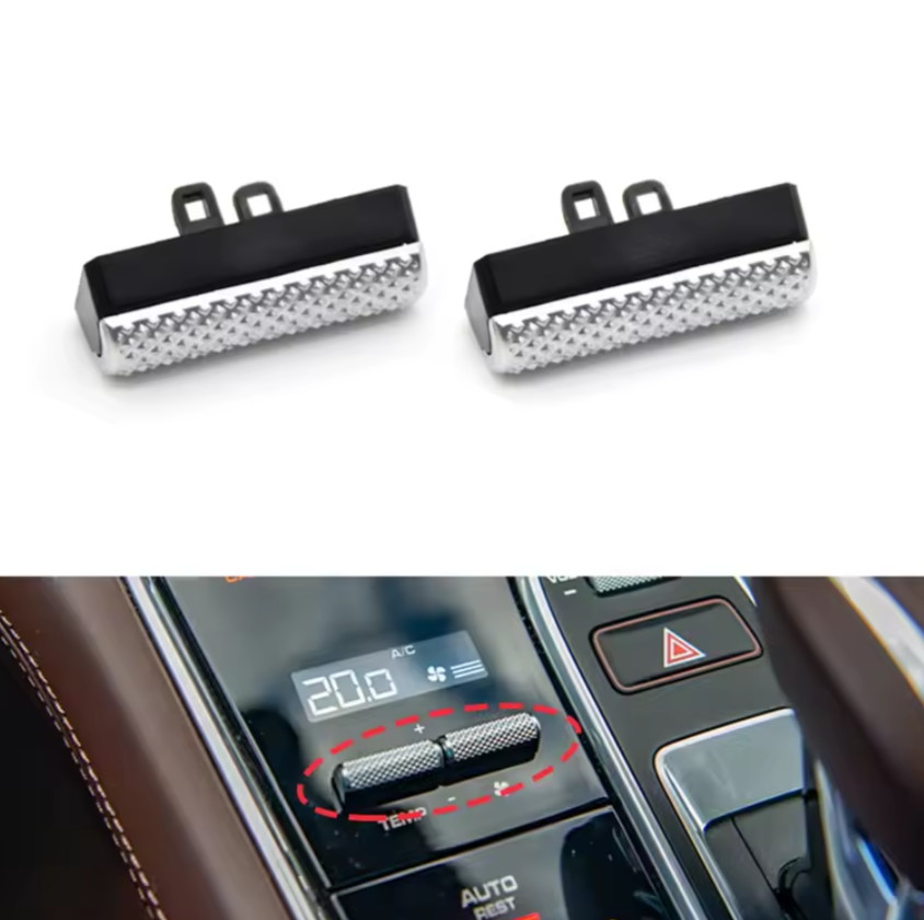 Center Console AC & Sunroof Buttons For Porsche Cayenne III & Panamera 971 - 2017 to 2021 Porsche > Replacement Buttons Euro Premium Parts AC buttons for Porsche Panamera (x2)