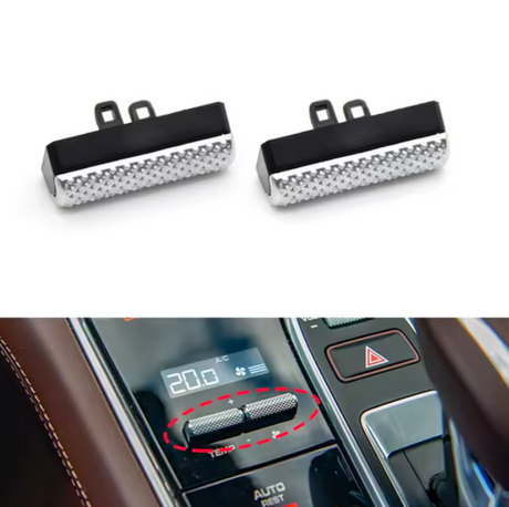 Center Console AC & Sunroof Buttons For Porsche Cayenne III & Panamera 971 - 2017 to 2021 Porsche > Replacement Buttons Euro Premium Parts AC buttons for Porsche Panamera (x2)