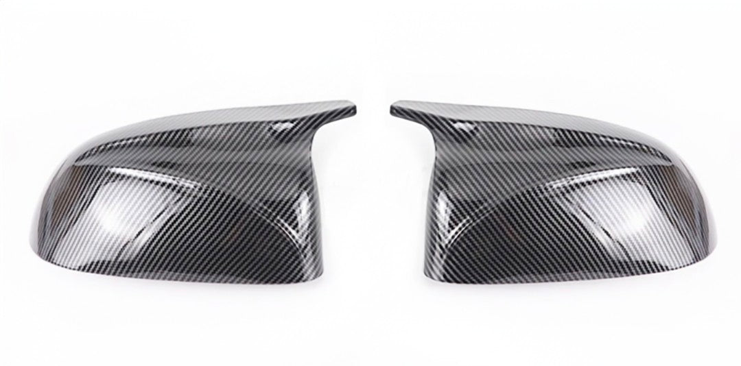 BMW M-look Carbon Fiber Mirror Caps for BMW X6 G06 - 2019 to 2023