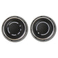 Set of 2 Volume and PCM Media Control Knobs for Porsche Cayenne (958) - 2010 to 2017
