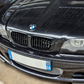 Black Front Kidney Grilles for BMW 3 Series and M3 E46 (1997 to 2005)