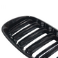 Black front kidney grilles M5 Competition-look for BMW 5 Series E60 (2003 to 2010)