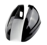 Glossy black mirror caps for Audi A5 B9 (2017 to 2024) Audi Euro Premium Parts