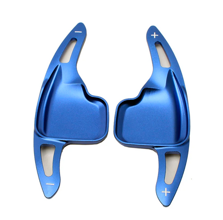 Aluminum Paddle Shifters for BMW 3 Series F30 (2012 to 2019) BMW Euro Premium Parts Paddle extensions Blue