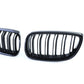 Black Front Kidney Grilles M3-look for BMW 3 Series Coupe E92 E93 (2007 to 2014)