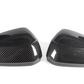 Carbon fiber mirror caps for Audi Q3 and RSQ3 (2018 to 2023)