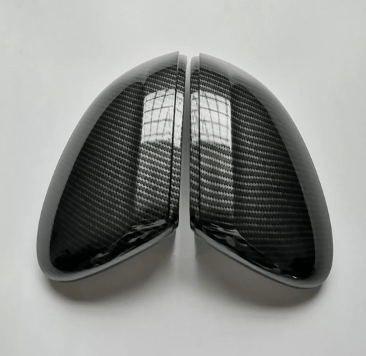 Volkswagen Tiguan carbon fiber look mirror caps (MY 2017-2020)