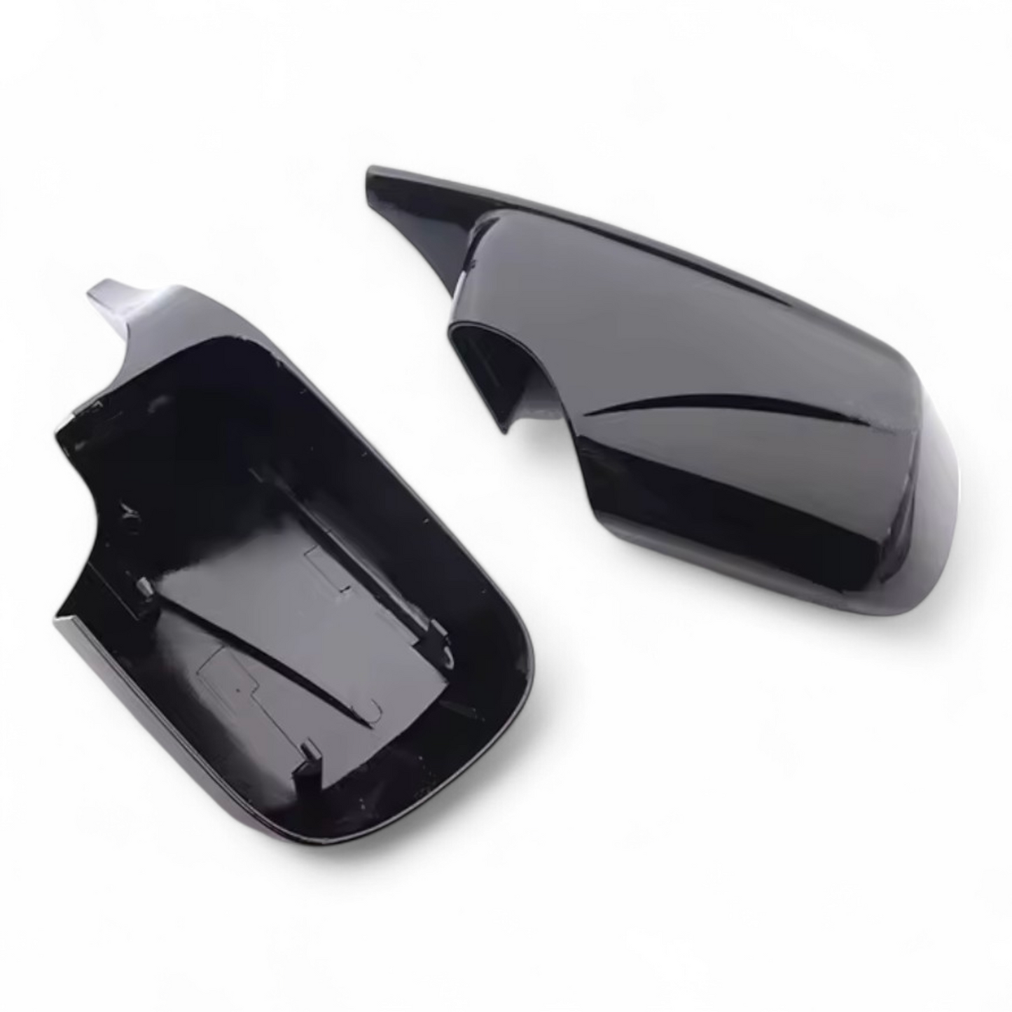 BMW 3 Series E46 glossy black mirror caps for BMW 3 Series E46 - 1998 to 2004