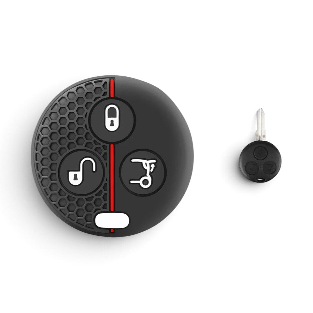 Silicon Smart Key Case – Protective Key Fob Cover For Smart Fortwo Forfour