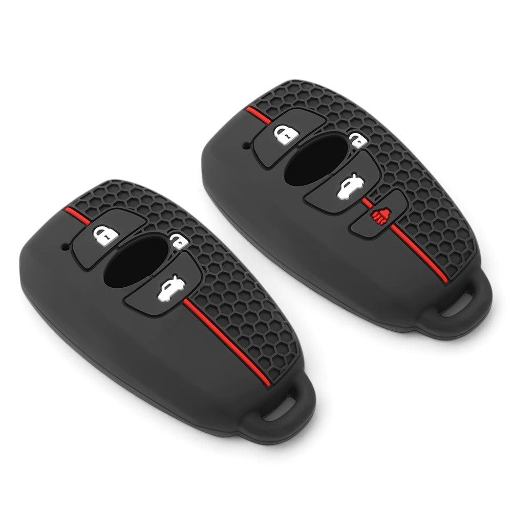 Silicone Subaru Key Case and Key Chain – Protective Key Fob Cover