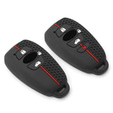 Silicone Subaru Key Case and Key Chain – Protective Key Fob Cover