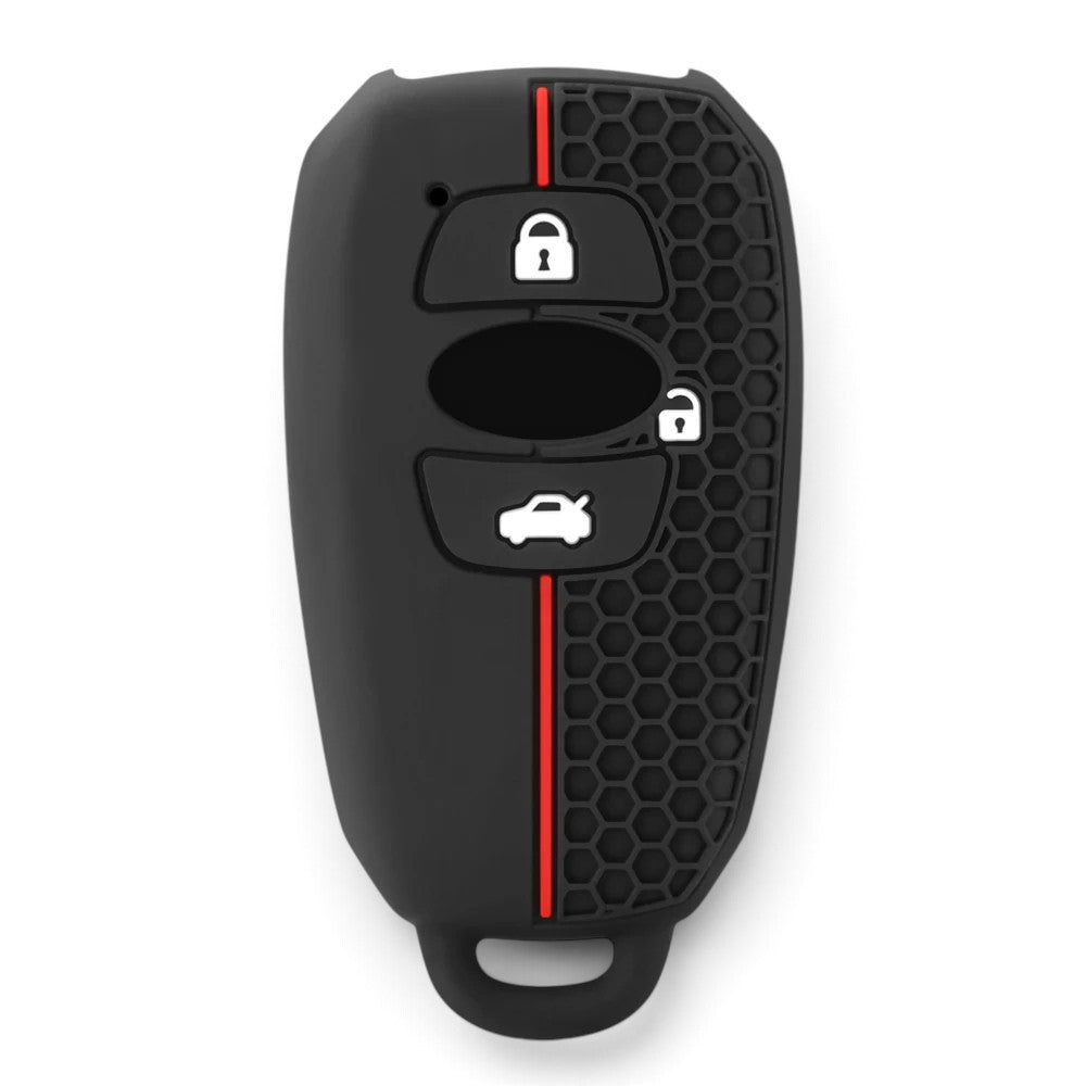 Silicone Subaru Key Case and Key Chain – Protective Key Fob Cover