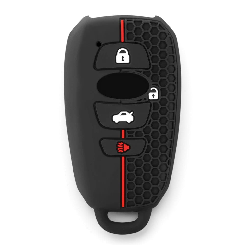 Silicone Subaru Key Case and Key Chain – Protective Key Fob Cover
