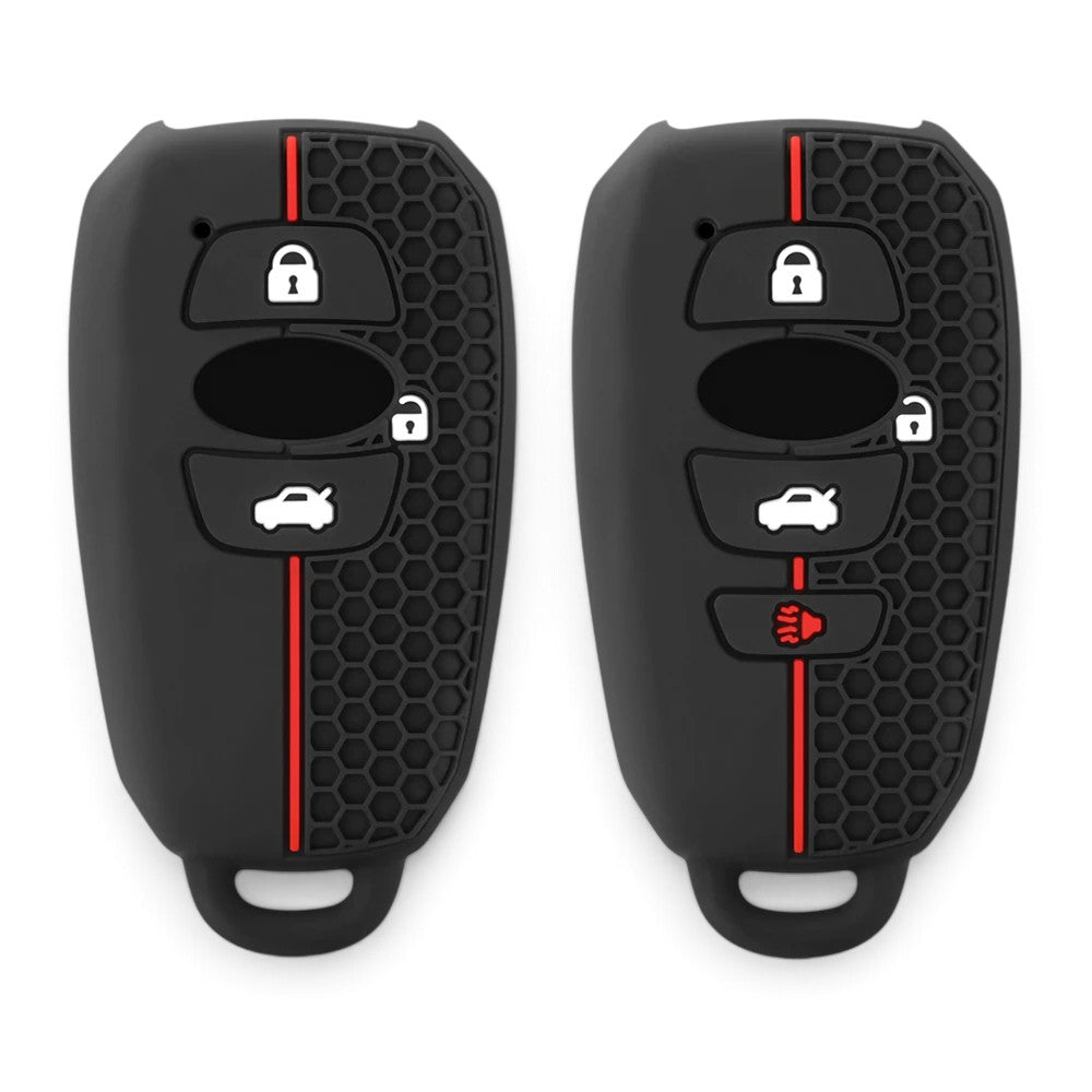 Silicone Subaru Key Case and Key Chain – Protective Key Fob Cover
