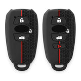 Silicone Subaru Key Case and Key Chain – Protective Key Fob Cover