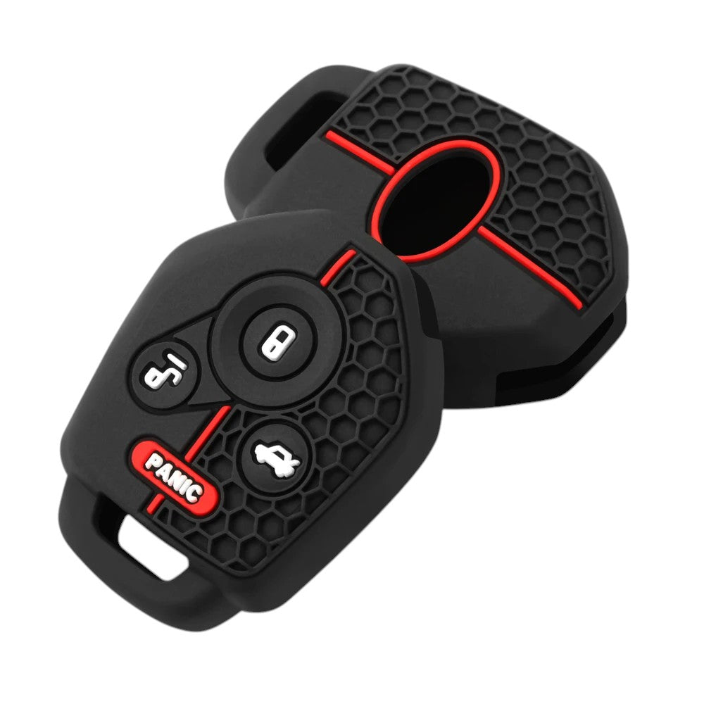 Silicone Subaru Key Case and Key Chain – Protective Key Fob Cover