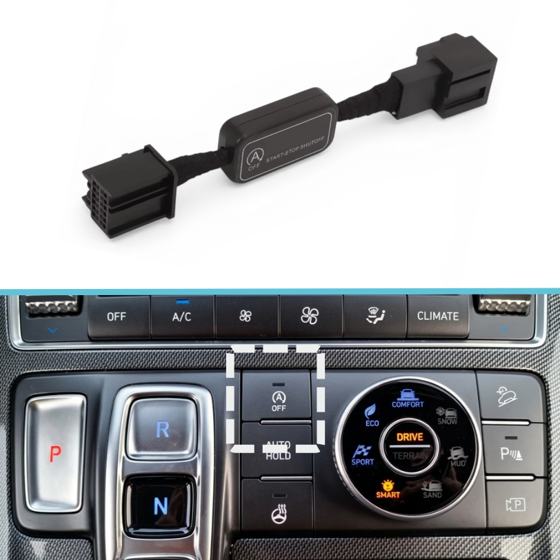 Automatic Start/Stop Eliminator Deactivation Module for Hyundai Santa Fe - 2015 to 2023 Hyundai > Start-Stop Eliminator Euro Premium Parts 2021 to 2023