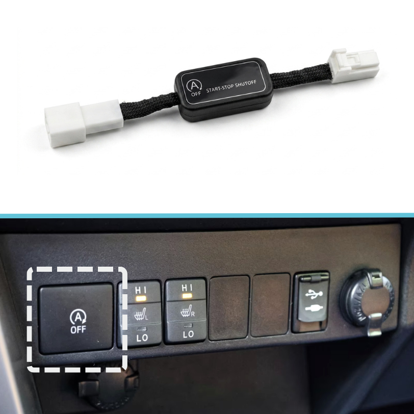 Automatic Start/Stop Eliminator Deactivation Module for Toyota RAV4 - 2015 to 2025 Toyota > Start-Stop Eliminator Euro Premium Parts 2015-2019