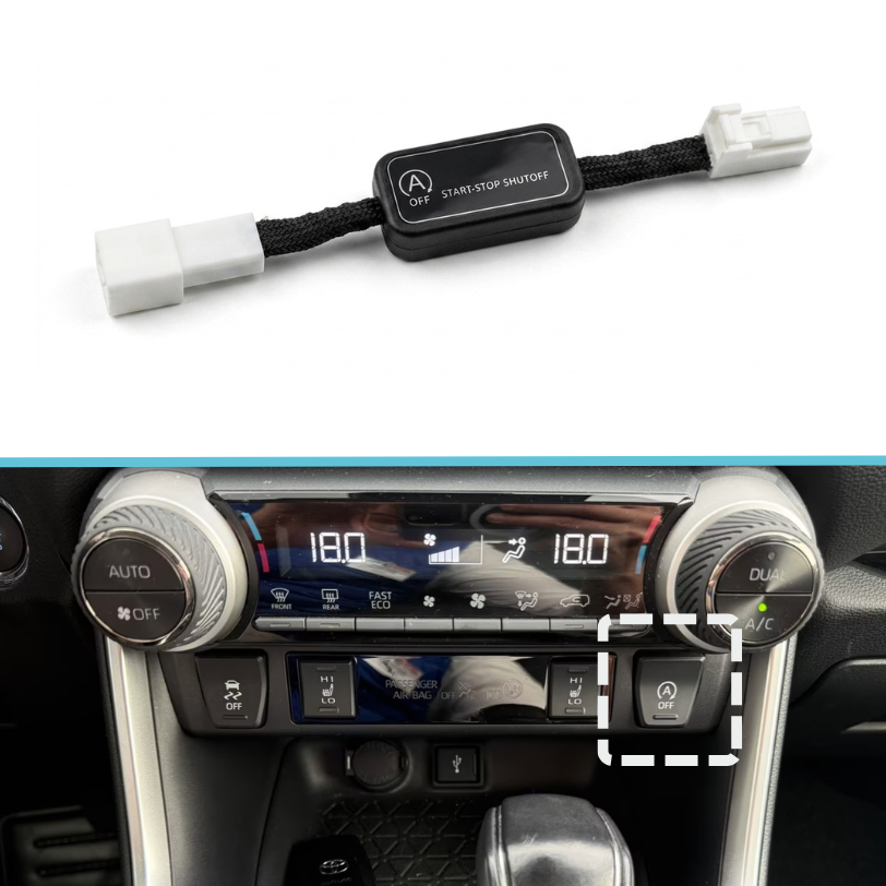 Automatic Start/Stop Eliminator Deactivation Module for Toyota RAV4 - 2015 to 2025 Toyota > Start-Stop Eliminator Euro Premium Parts 2020-2025