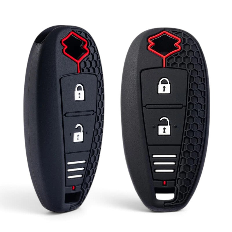 Silicone Suzuki Key Case and Key Chain – Protective Key Fob Cover