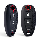 Silicone Suzuki Key Case and Key Chain – Protective Key Fob Cover